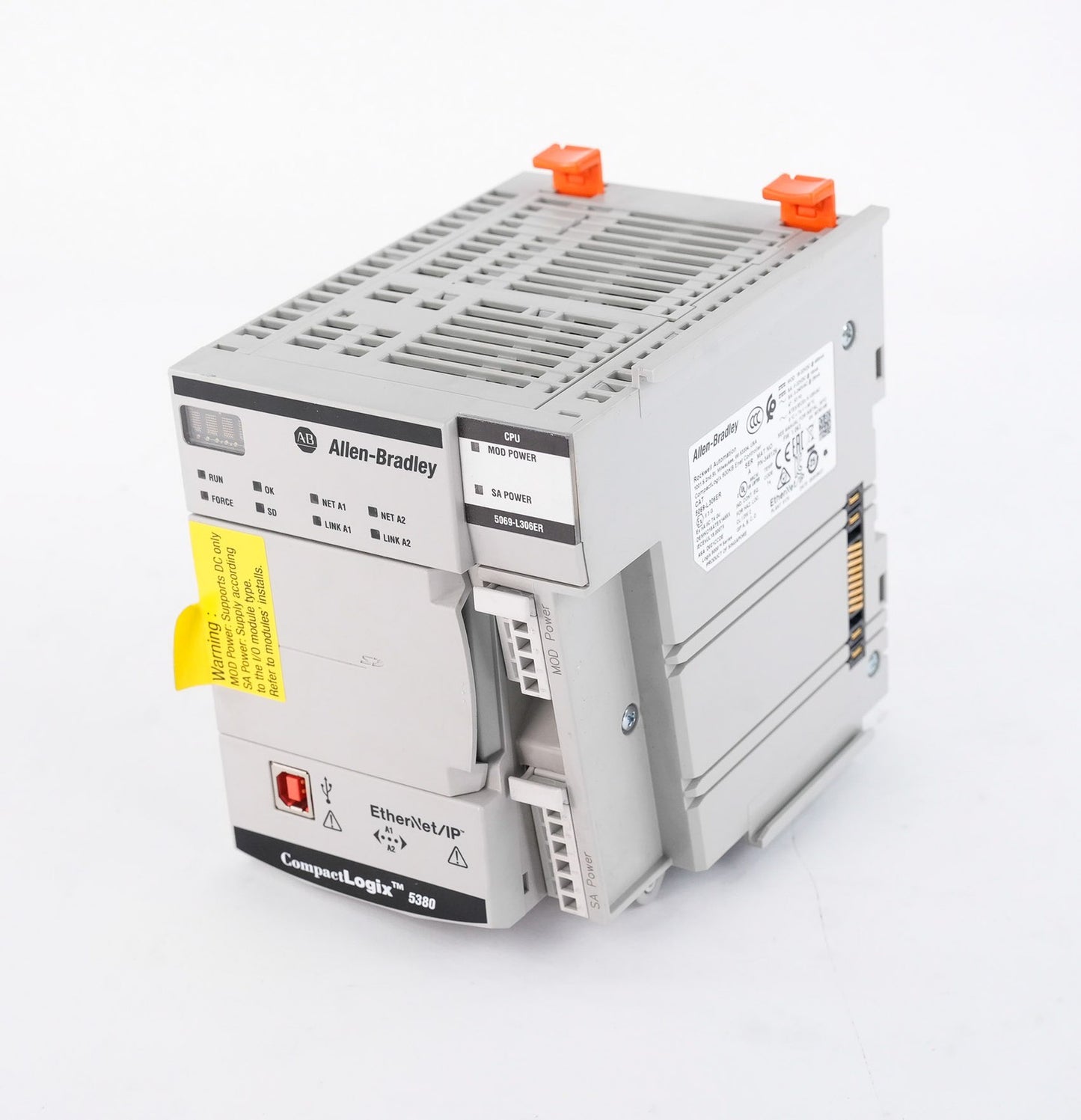 Allen Bradley 5069-L306ER /A CompactLogix 5380 0.6MB Controller 5069L306ER