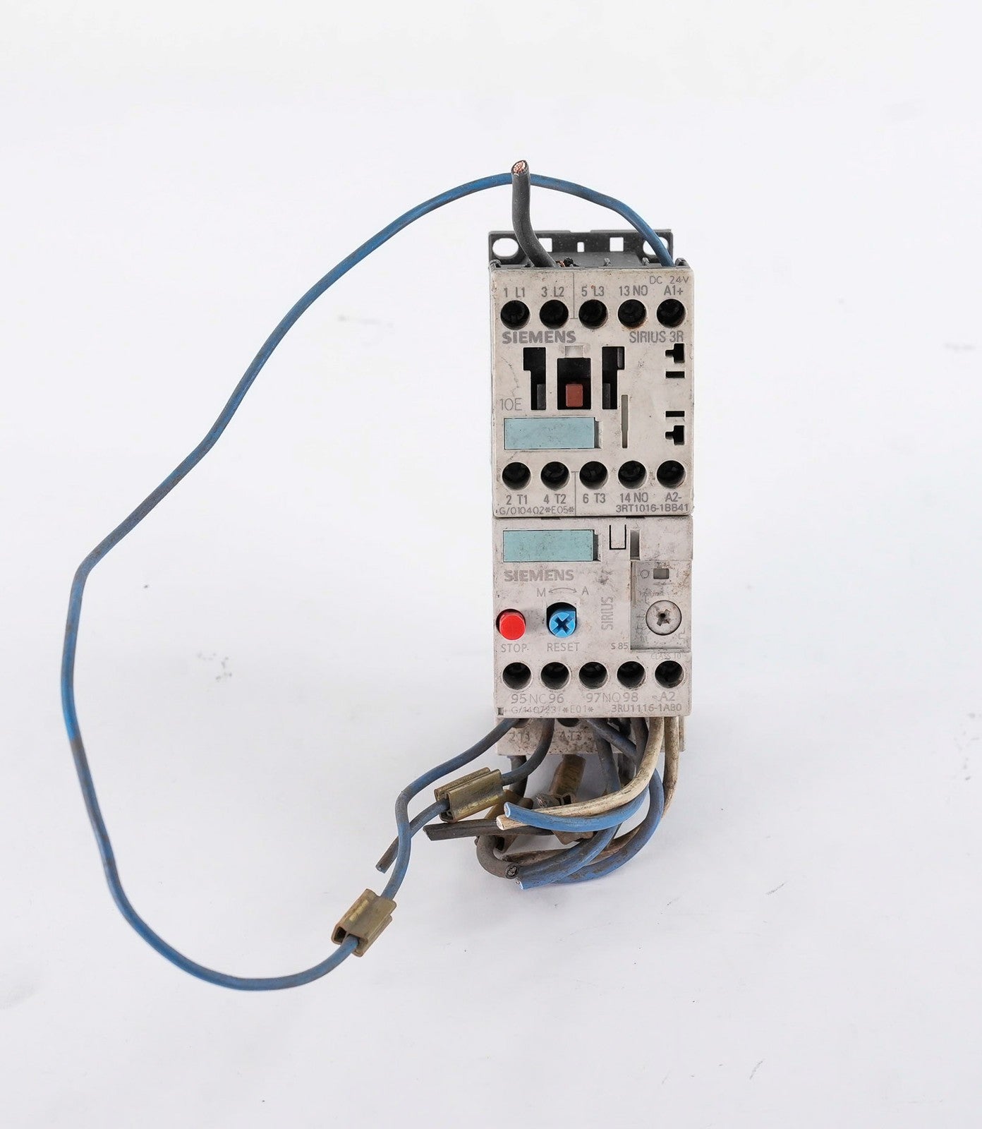 Siemens 3ZX1012-0RH11-1AA1 Sirius 3-Pole Contactor Block 3ZX1012ORH111AA1