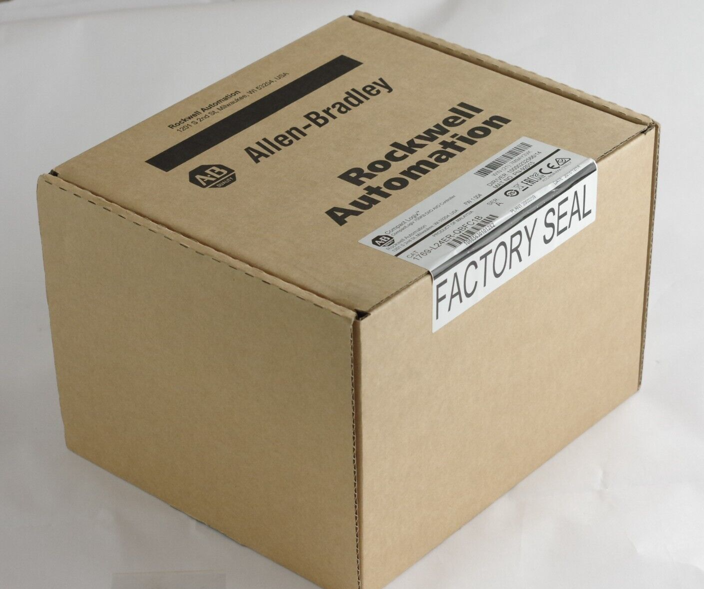 Allen Bradley 1769-L24ER-QBFC1B Ser A CompactLogix Controller - Sealed Surplus