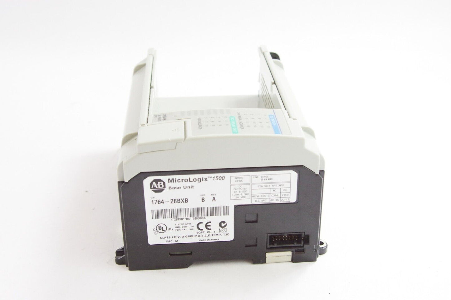 Allen Bradley 1764-28BXB / 176428BXB Ser B MicroLogix 1500 Base Unit 24VDC Input