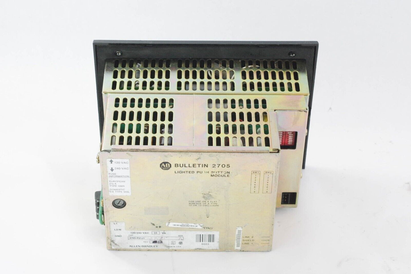 ALLEN BRADLEY 2705-P21J1 Bulletin 2705 Button Module