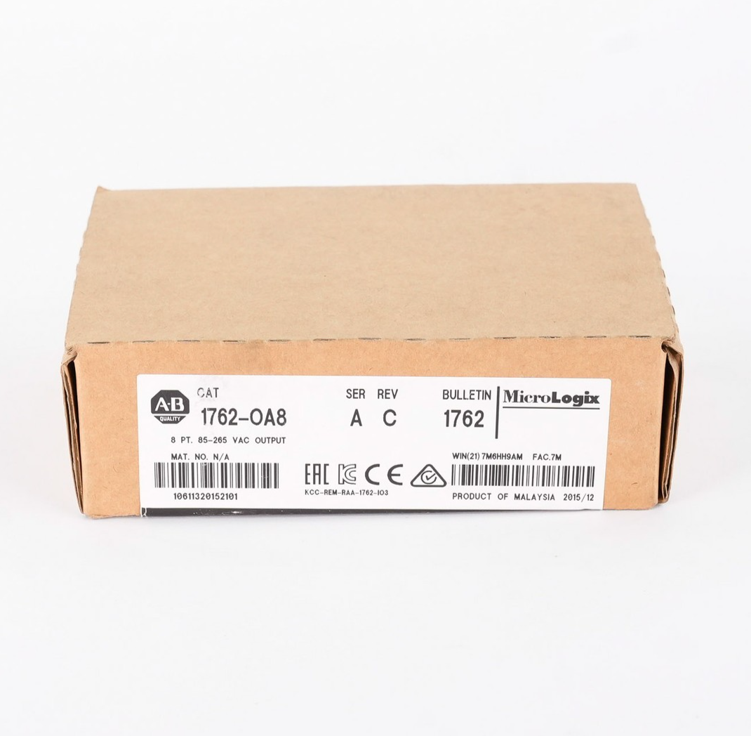 Allen Bradley 1762-OA8 /A MicroLogix 8 Point Output Module - Sealed Surplus