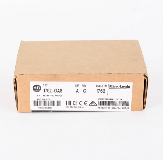 Allen Bradley 1762-OA8 /A MicroLogix 8 Point Output Module - Sealed Surplus