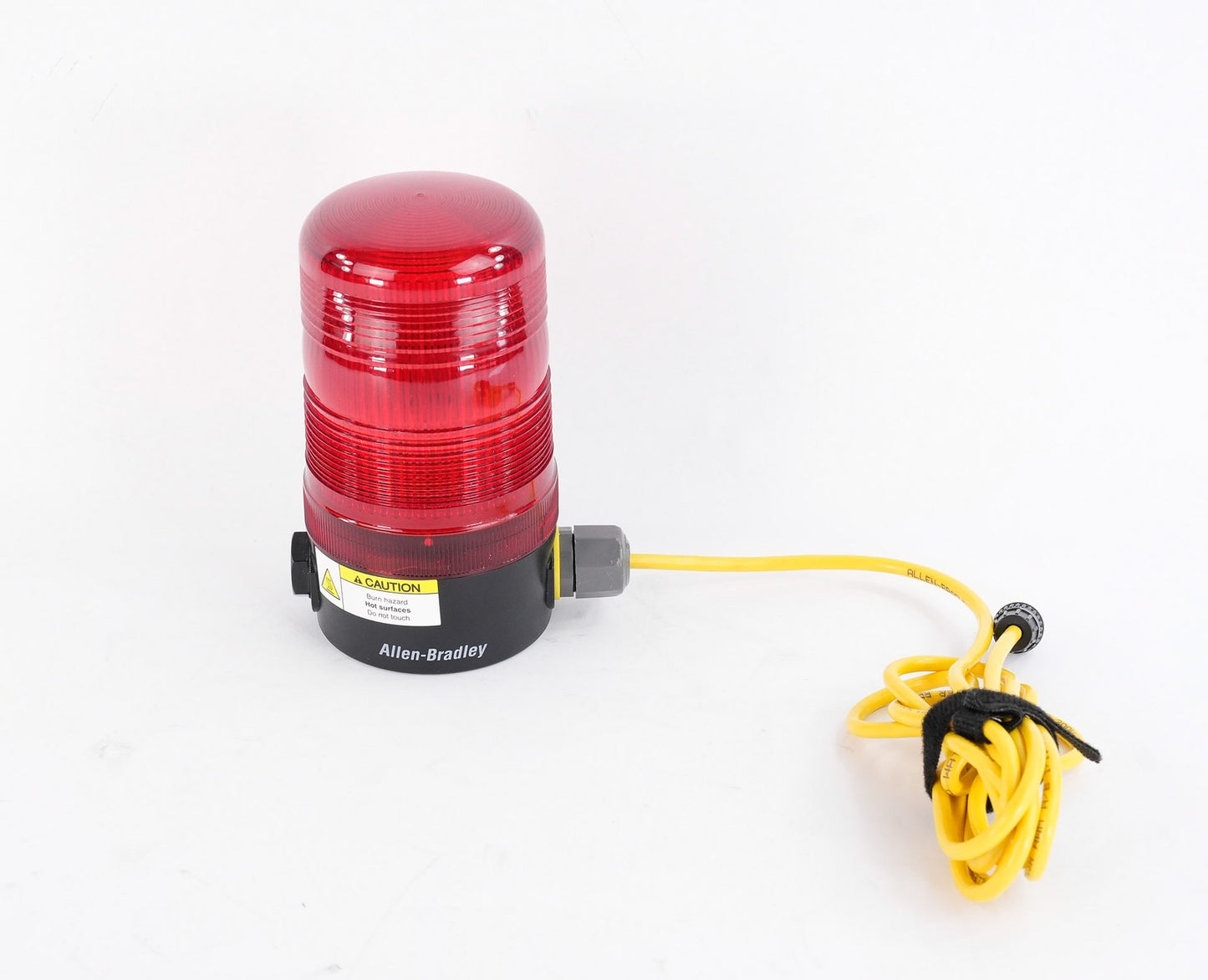 Allen Bradley 855BS-ADA10 /A Red Strobe Light + 2661 VW-1 Cable