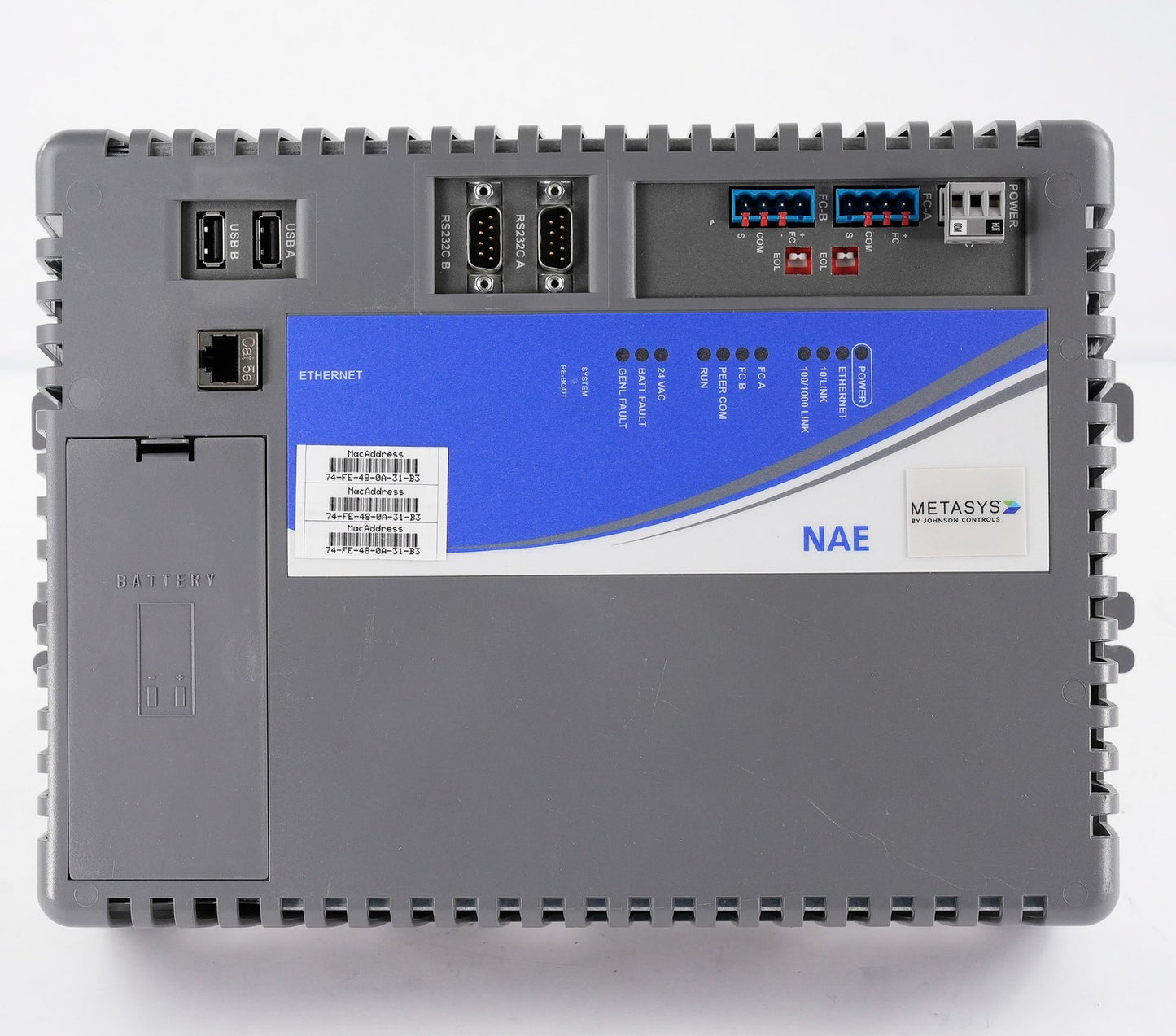Johnson Controls MS-NAE5510-3 Metasys Network Automation Engine MSNAE55103