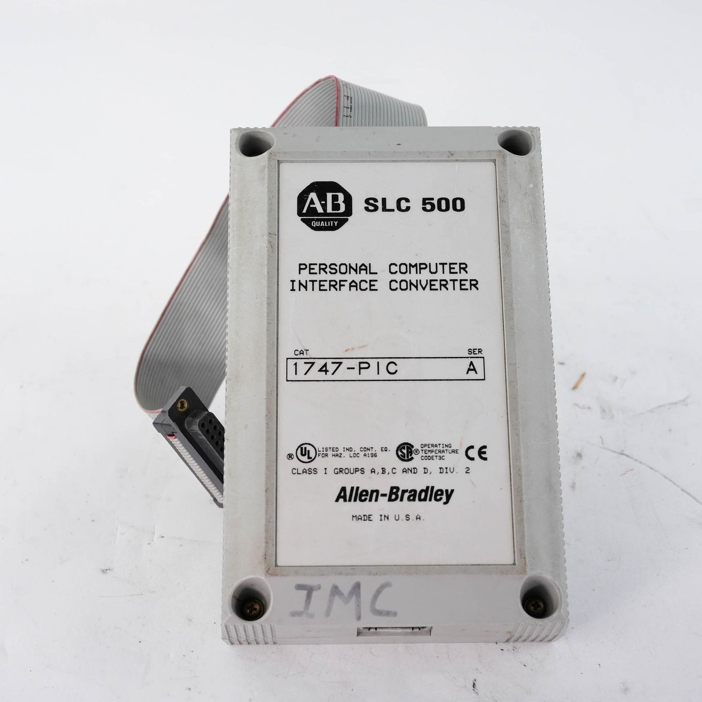 Allen Bradley 1747-PIC SLC 500 Personal Computer Interface Converter 1747PIC