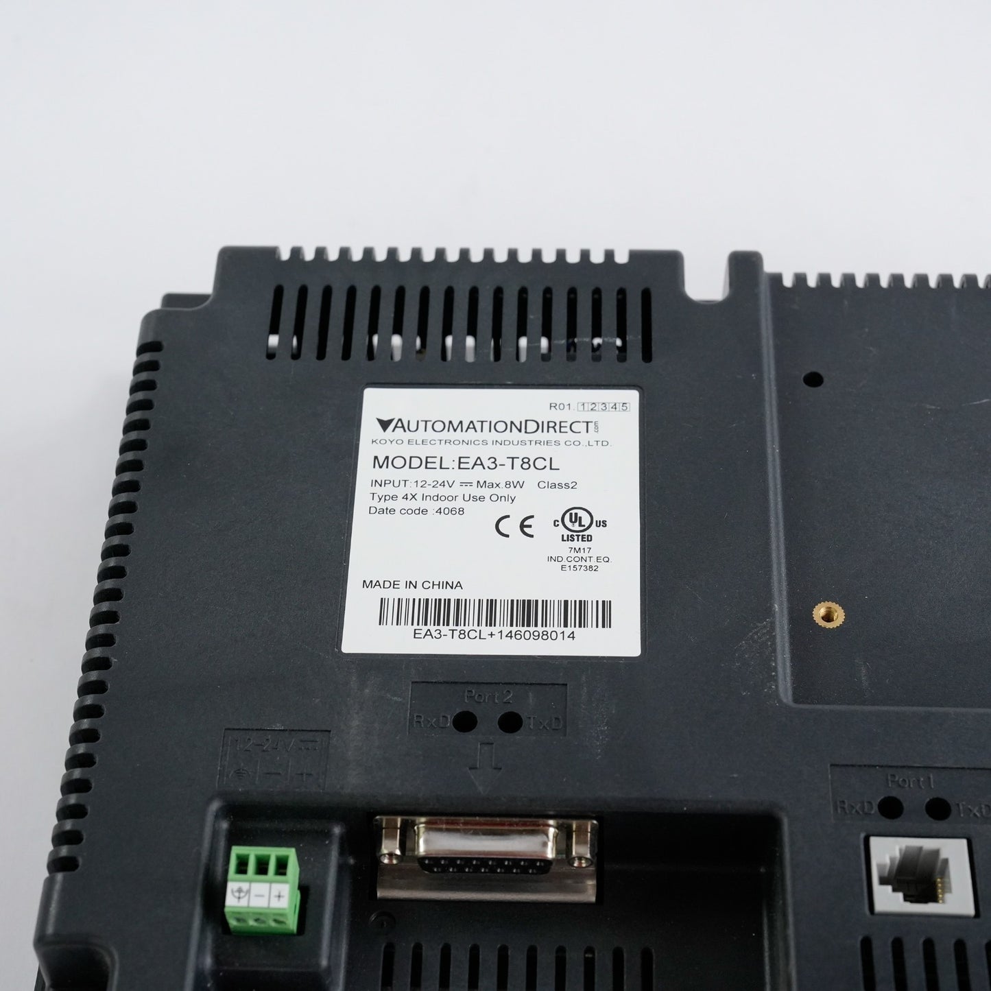 Automation Direct EA3-T8CL Display Panel 12-24V 8W EA3-T8CL+146098014