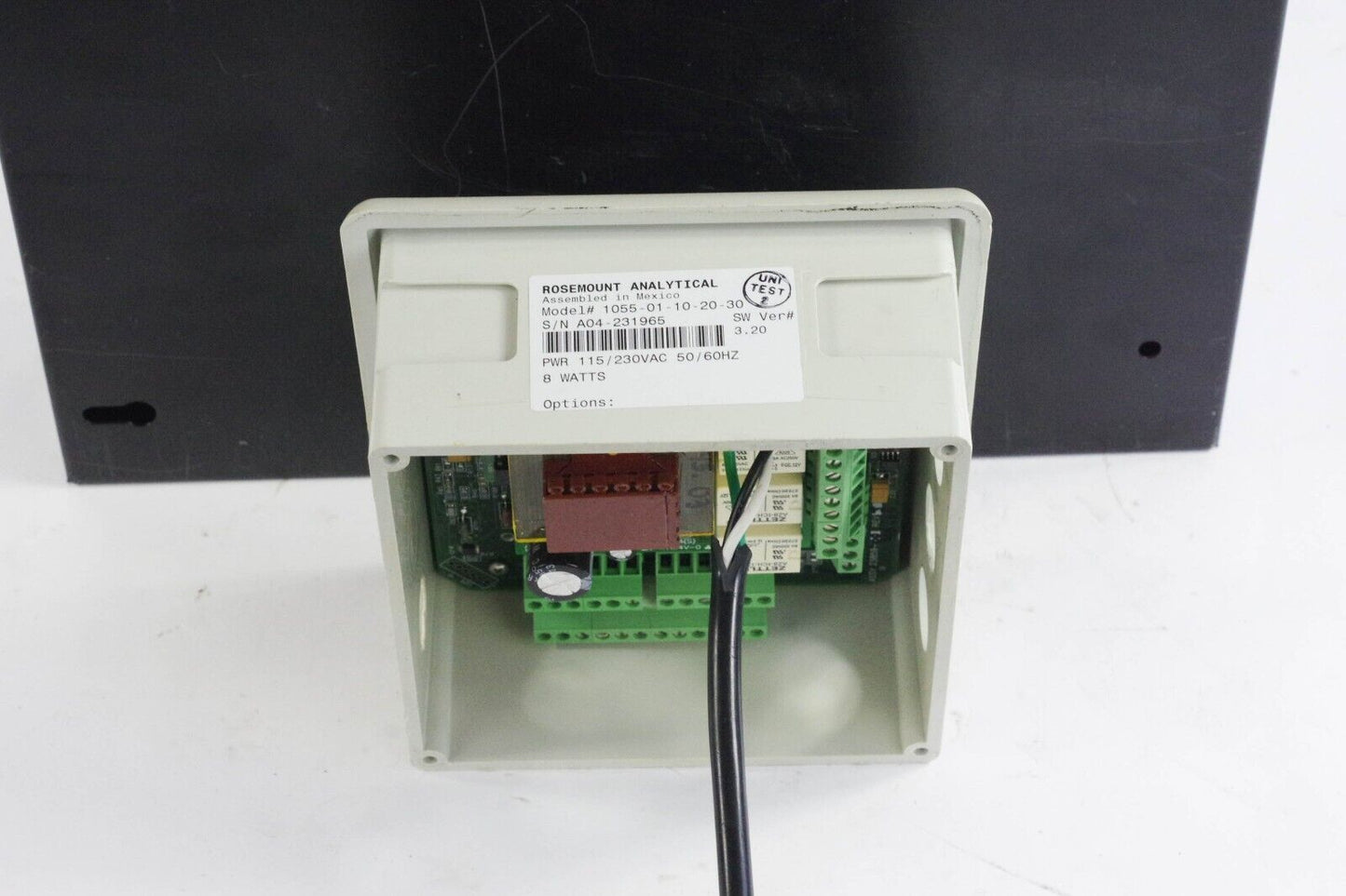 Rosemount Analytical 1055-01-10-20-30 Solu Comp II Controller - No Back Cover