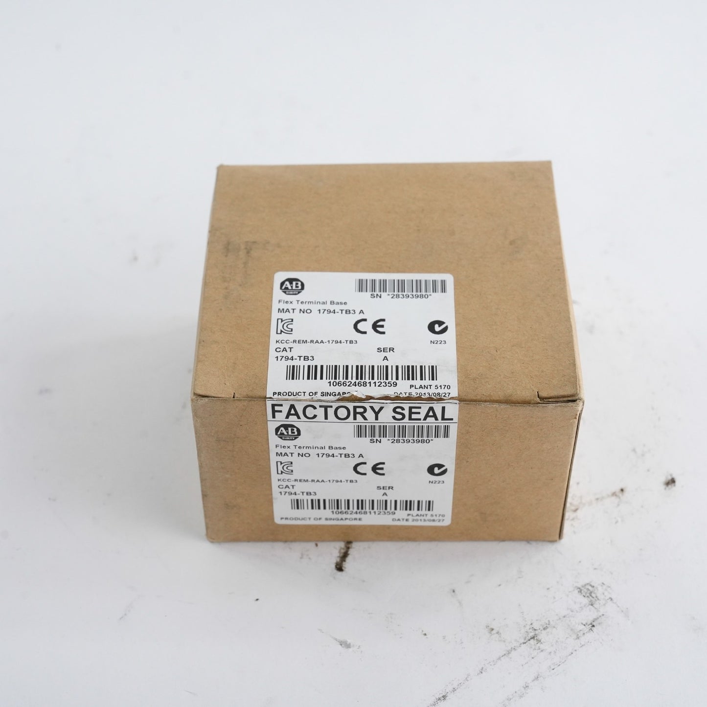 Allen Bradley 1794-TB3 Series A Flex I/O Terminal Base 1794TB3 - Open Box