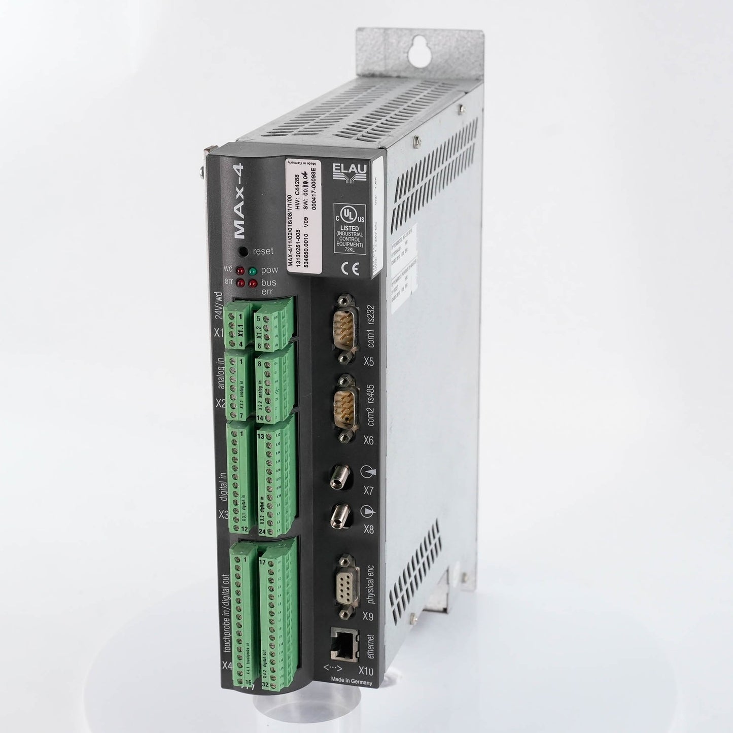 ELAU MAX-4/11/02/016/08/1/1/00 MAX-4 PacDrive Controller MAX41102016081100