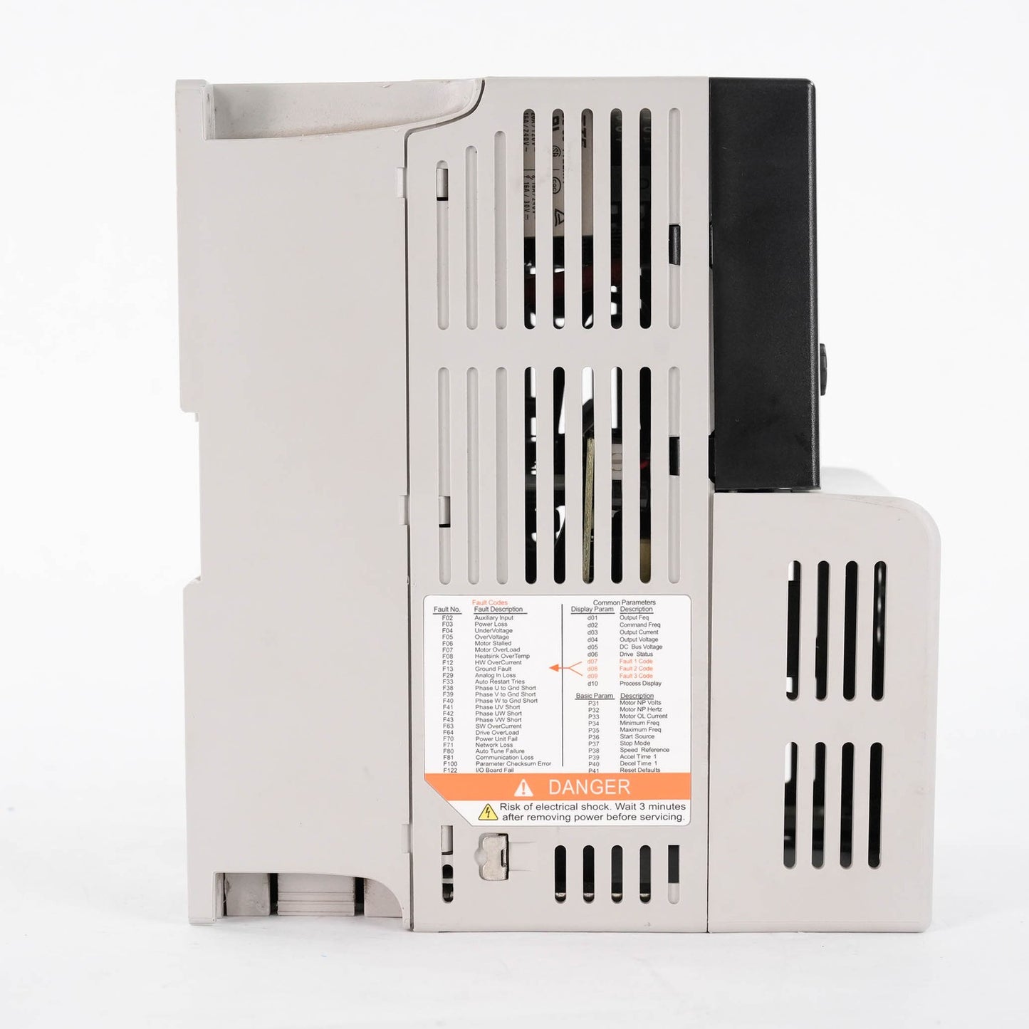 Allen Bradley 22B-D4P0N104 Ser A PowerFlex 40 AC Drive 480V 1.5kW 22BD4P0N104