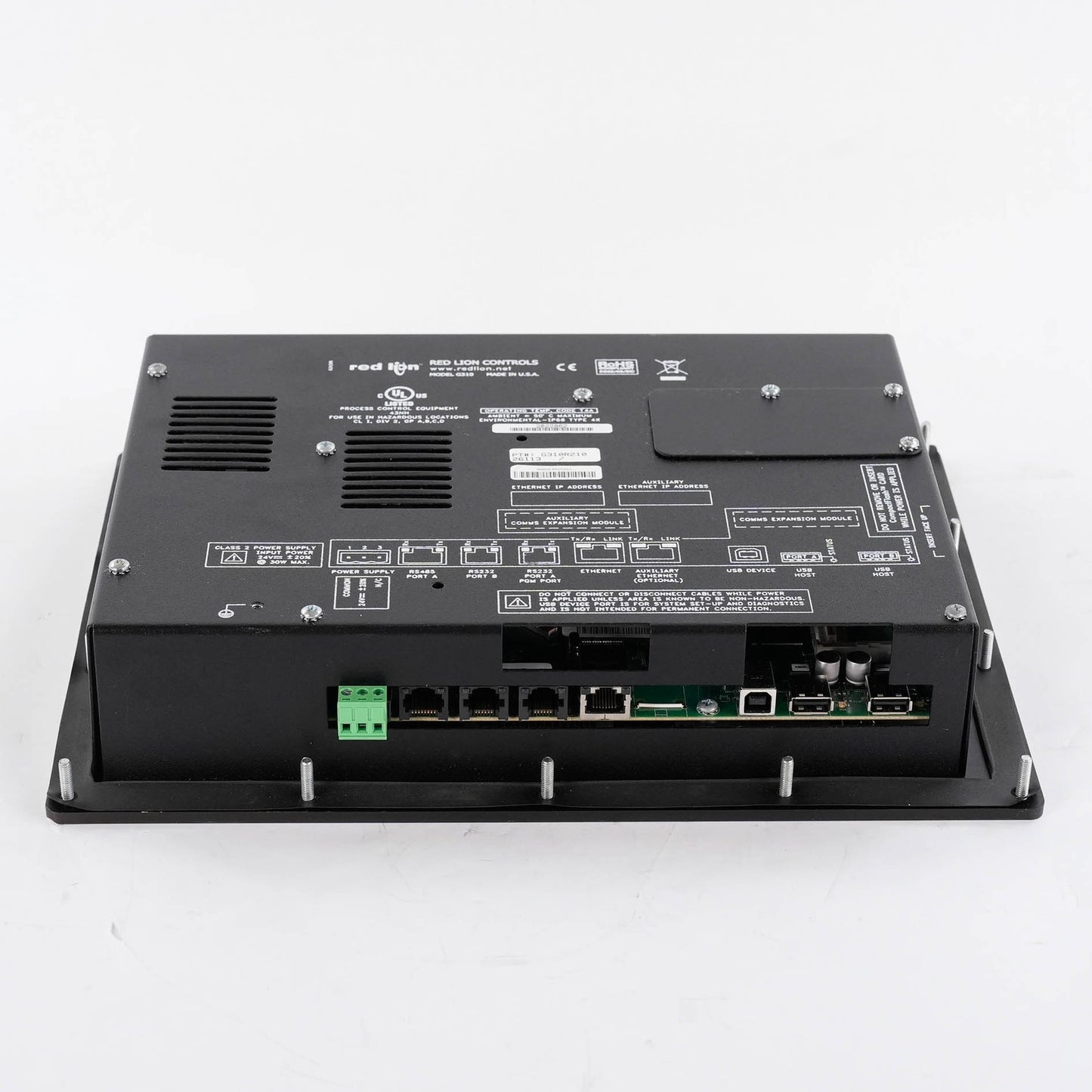 Red Lion G310R210 G3 Kadet 10.4 Inch Color Touchscreen HMI 24 VDC G310R210000