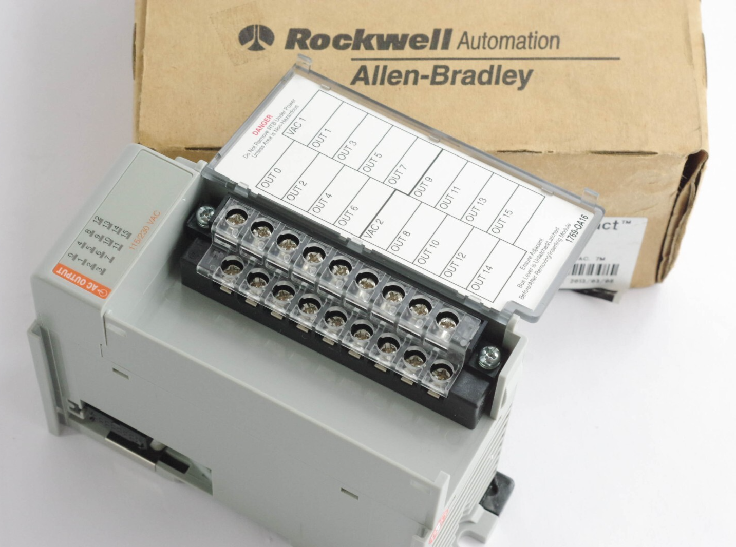 Allen Bradley 1769-OA16 /A F/W Rev 3.1 Compact I/O Output Module - Open Box