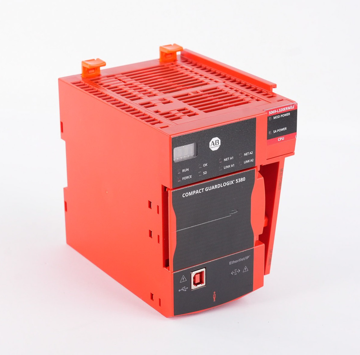 Allen Bradley 5069-L320ERMS2 /B Compact GuardLogix 5380 Safety Controller Red