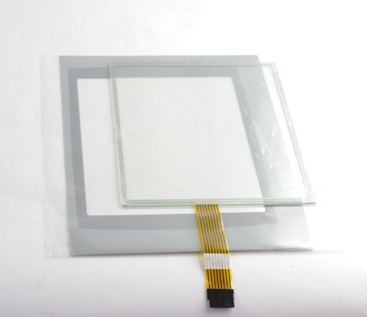 2711P-RDT10C Panelview Glass Digitizer w/ Aftermarket Front Overlay Film + Touch