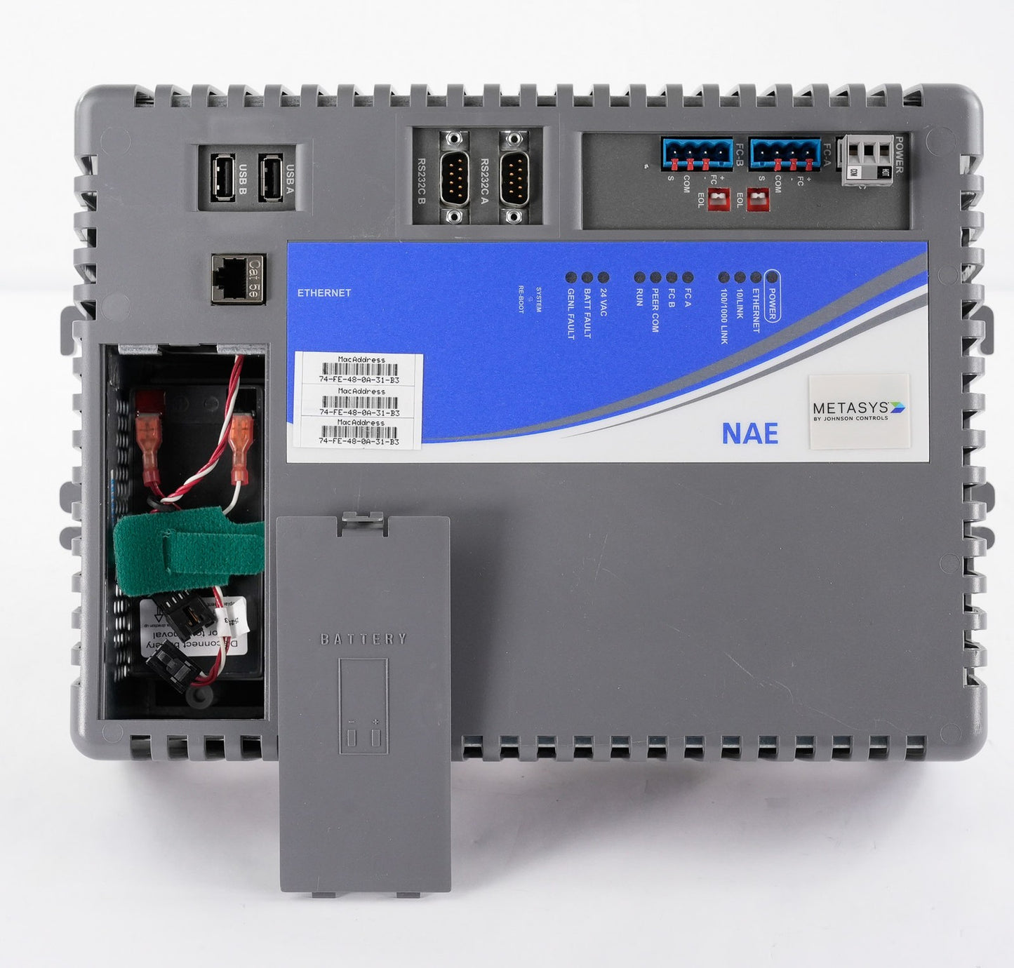 Johnson Controls MS-NAE5510-3 Metasys Network Automation Engine MSNAE55103