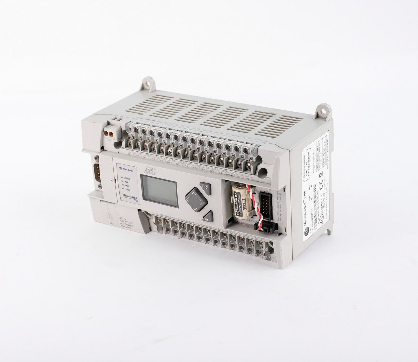 Allen Bradley 1766-L32BWAA /B Rev A MicroLogix 1400 PLC Controller 1766L32BWAA
