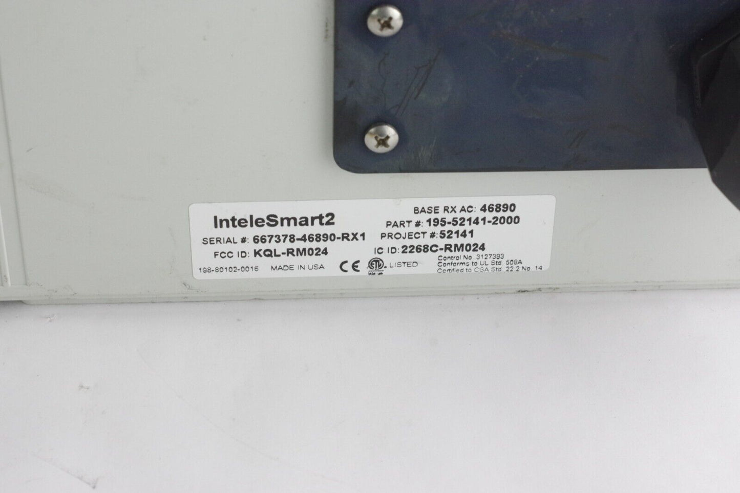 Magnetek Telemotive InteleSmart2 Receiver 195-52141-2000 46890 inteleSmart 2