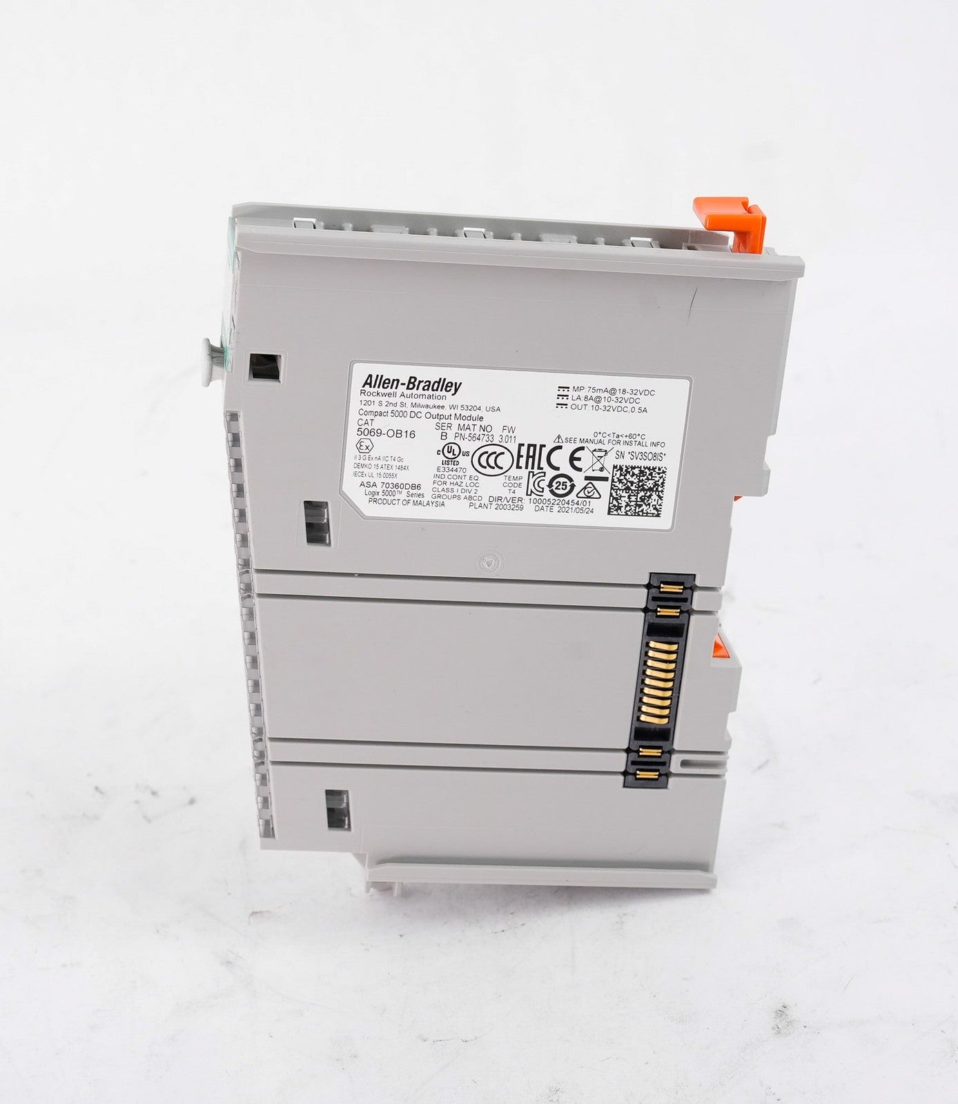 Allen Bradley 5069-OB16 /B Compact 5000 16-Pt DC Output Module 5069OB16