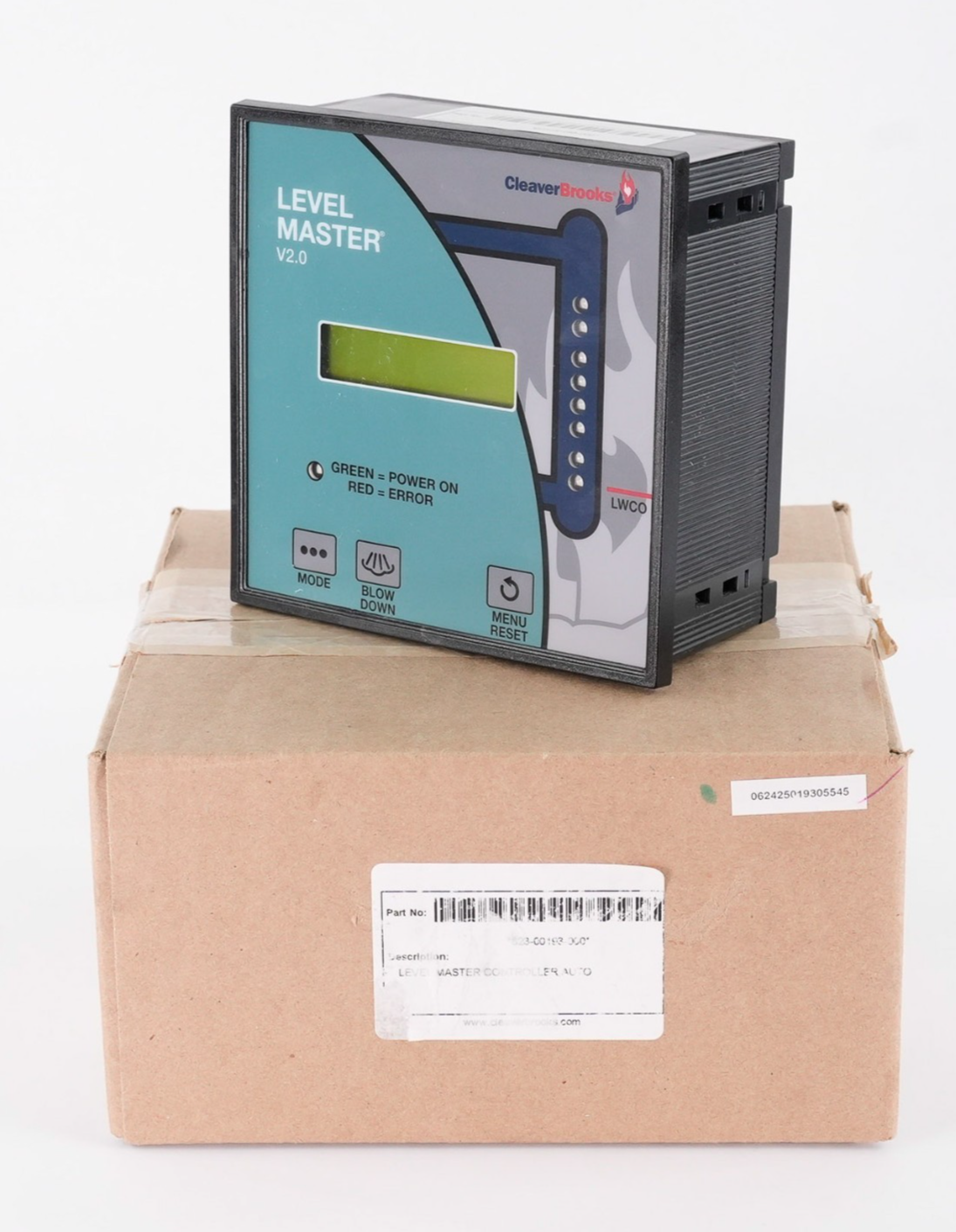 Cleaver Brooks 623-00193-000 Level Master Controller Auto Open Box