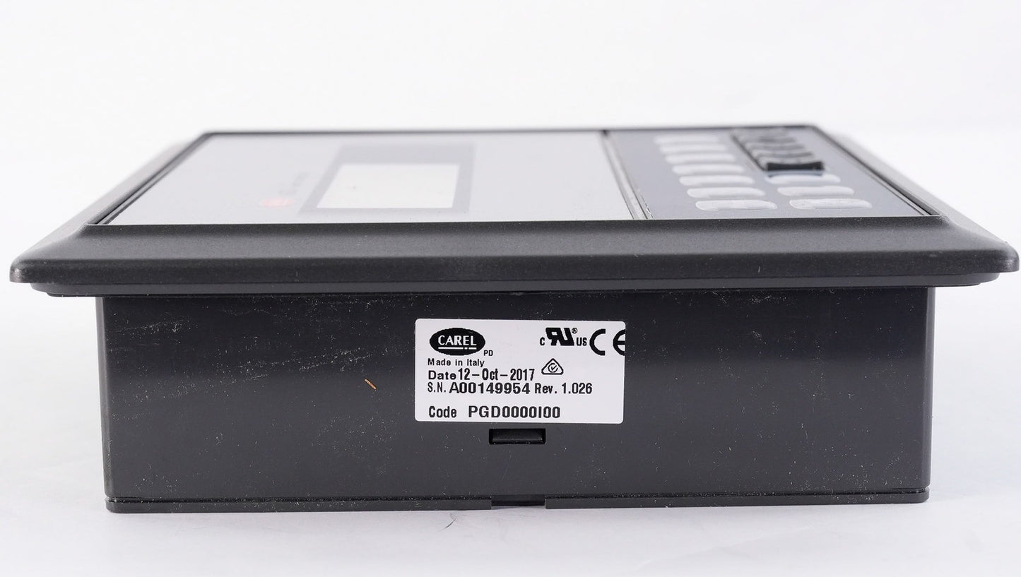 Carel PGD0000100 Rev. 1.026 Graphic Display Terminal Panel - Open Box