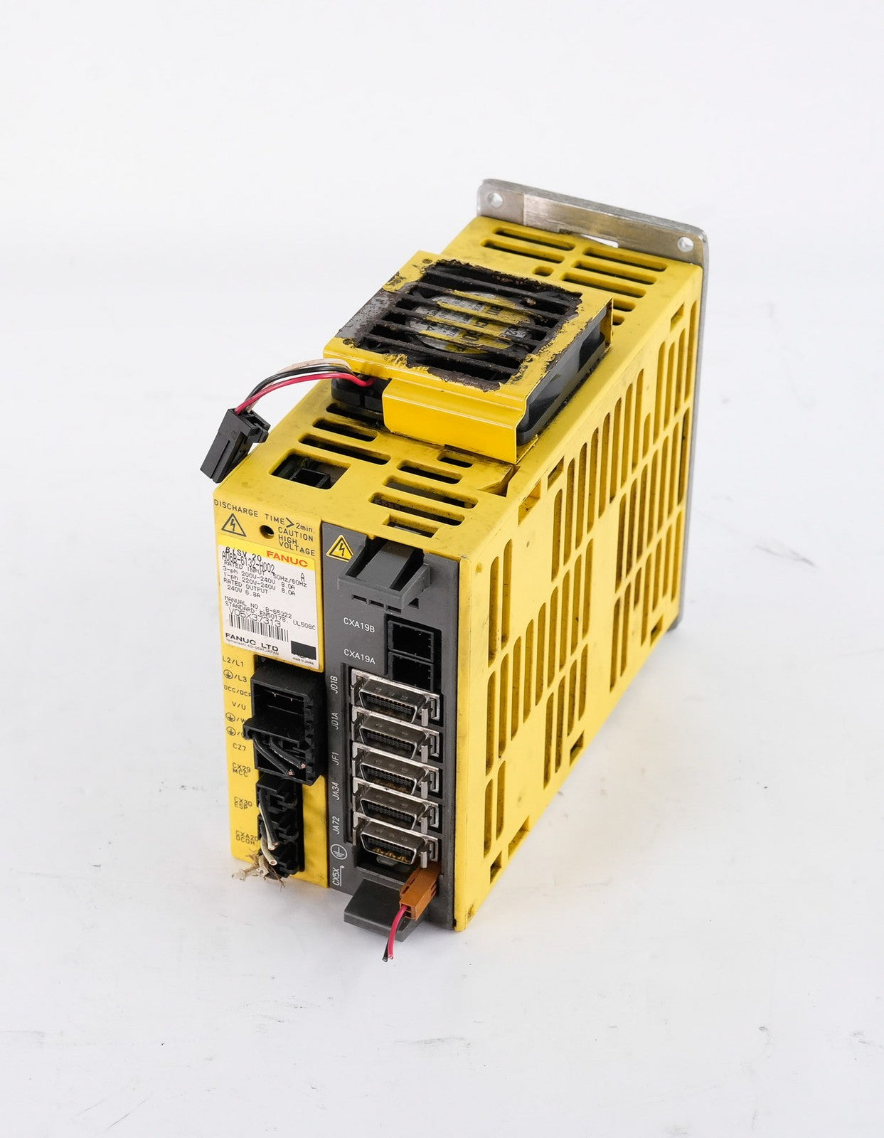 FANUC A06B-6132-H002 BiSV 20 Servo Amplifier Unit 3-Ph 200/240V 8A A06B6132H002