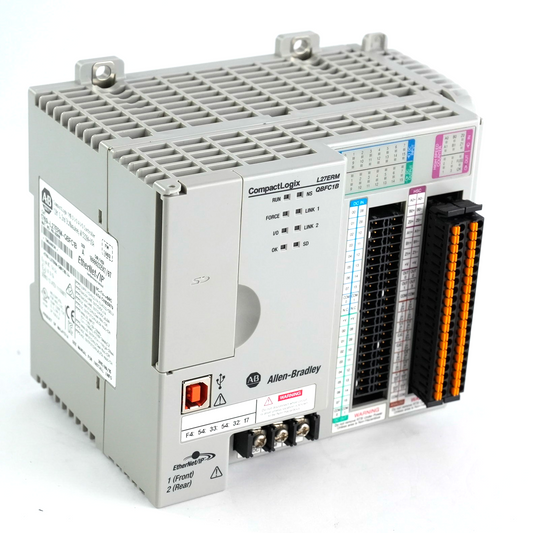 Allen Bradley 1769-L27ERM-QBFC1B /A CompactLogix 5370 L2 Controller + 1769-ECR