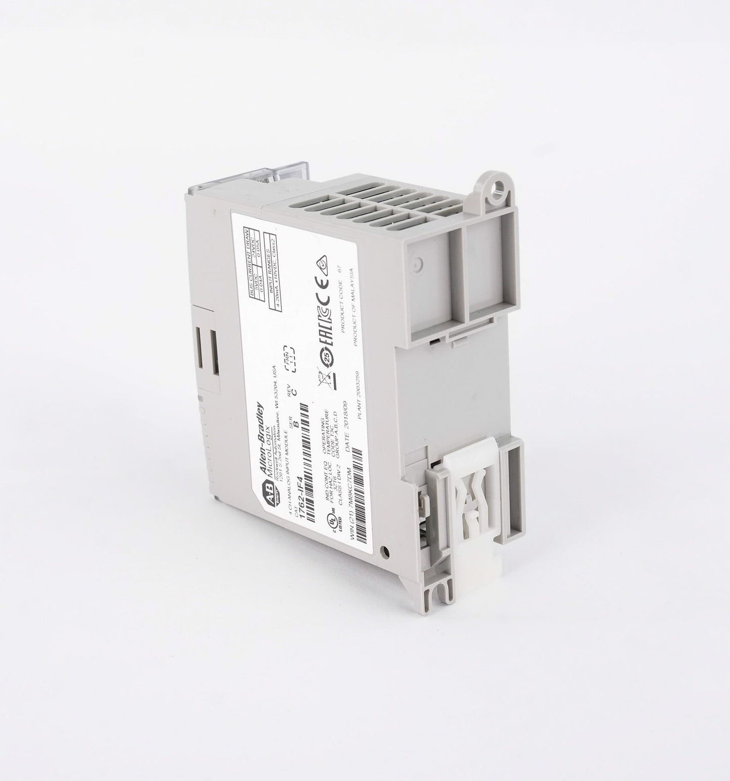 Allen Bradley 1762-IF4 /B MicroLogix 4 Channel Analog Input Module 1762IF4