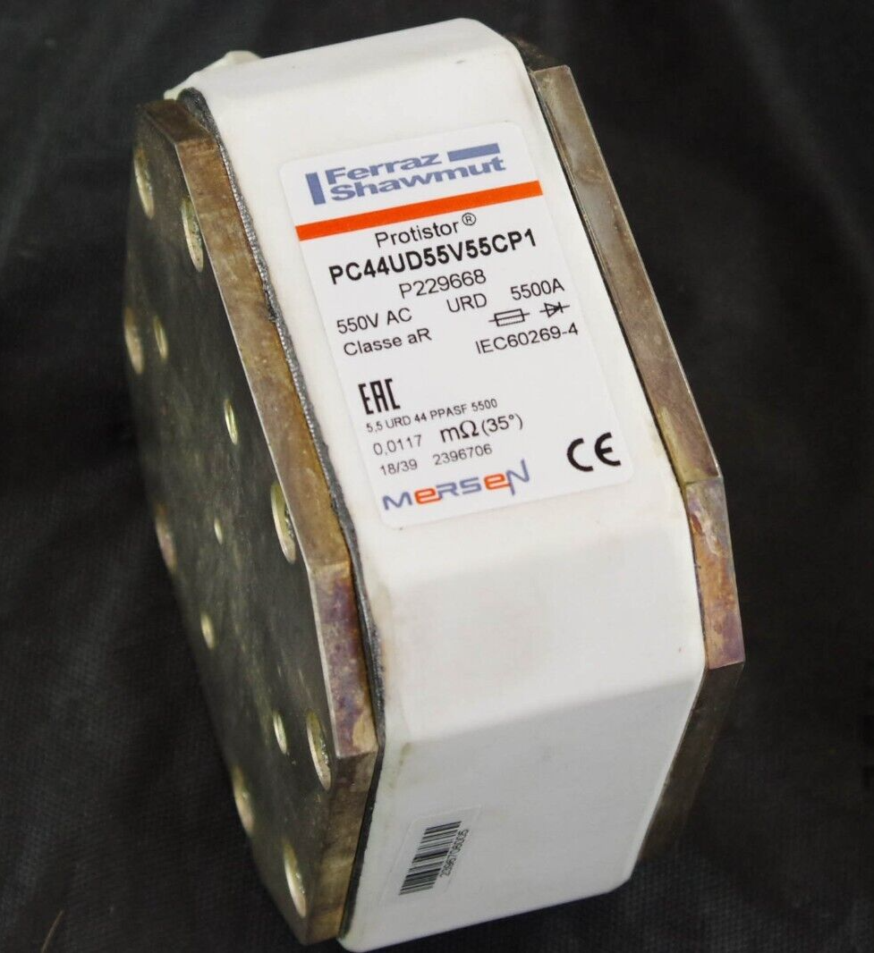 MERSEN FERRAZ SHAWMUT PC44UD55V55CP1 Fuse Link Protistor 550V 5500A P229668 44aR