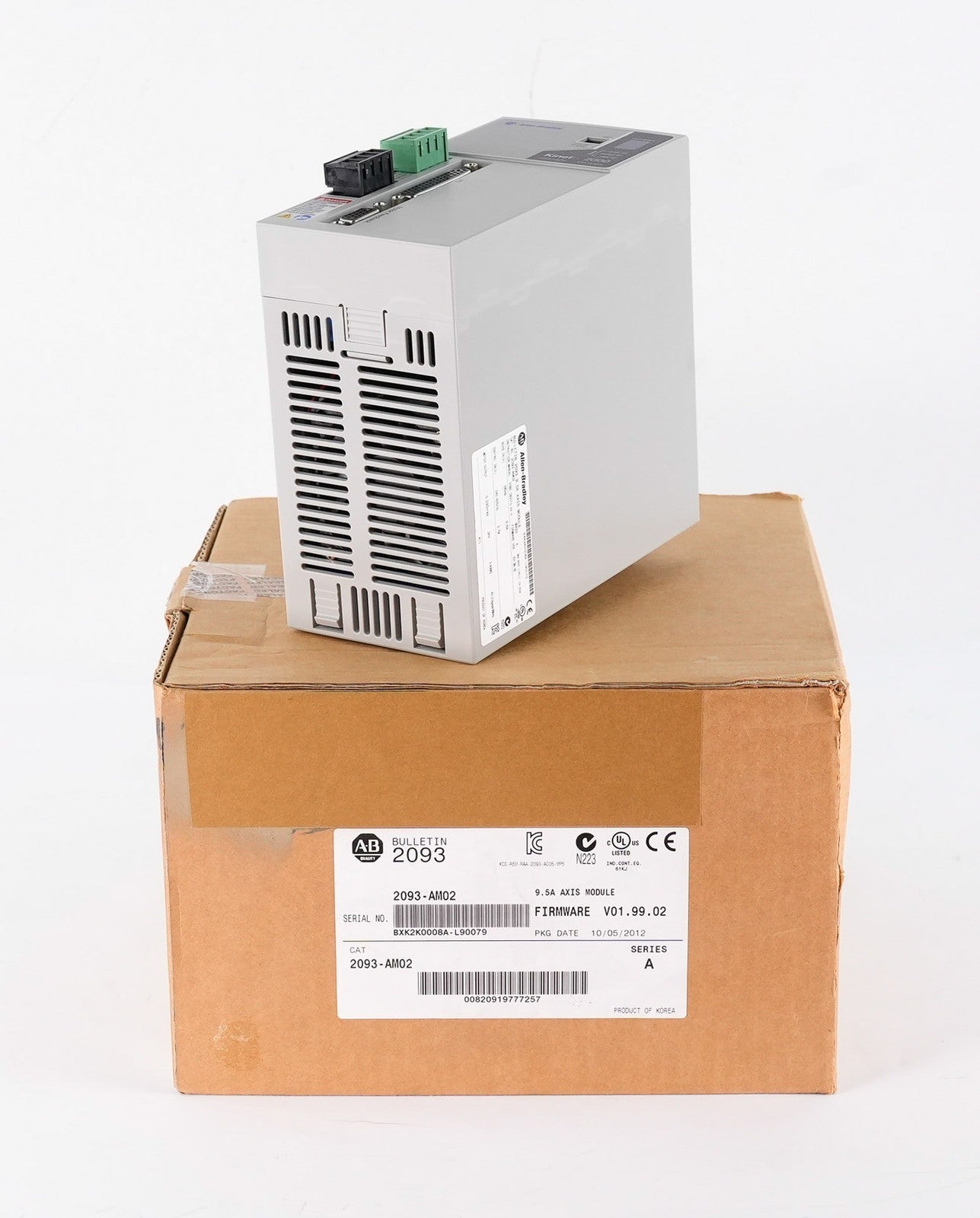 Allen Bradley 2093-AM02 /A Kinetix 2000 Bulletion 2093 Axis Module - Open Box