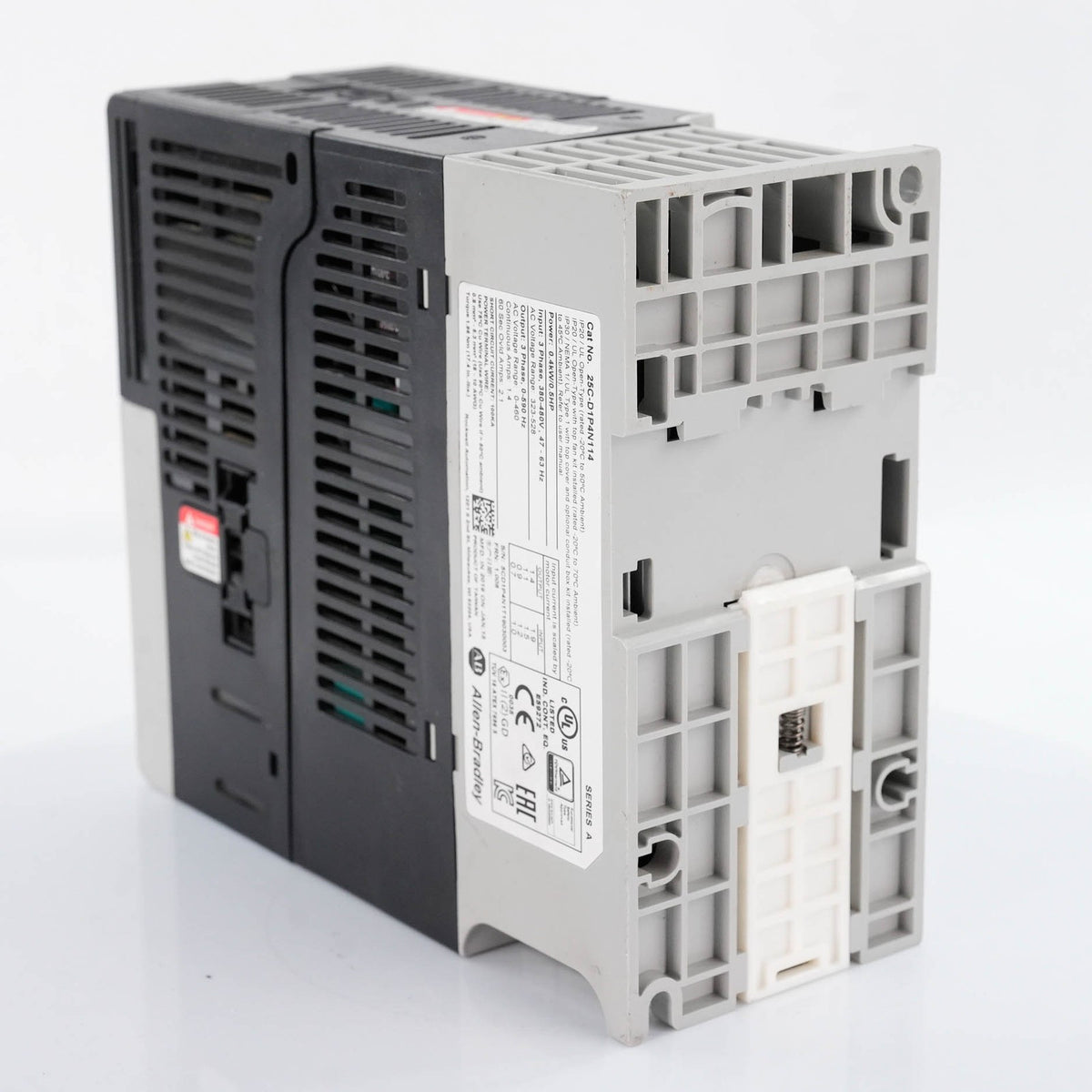Allen Bradley 25C-D1P4N114 PowerFlex 527 AC Drive 480V 3PH 0.5HP 0.4kW