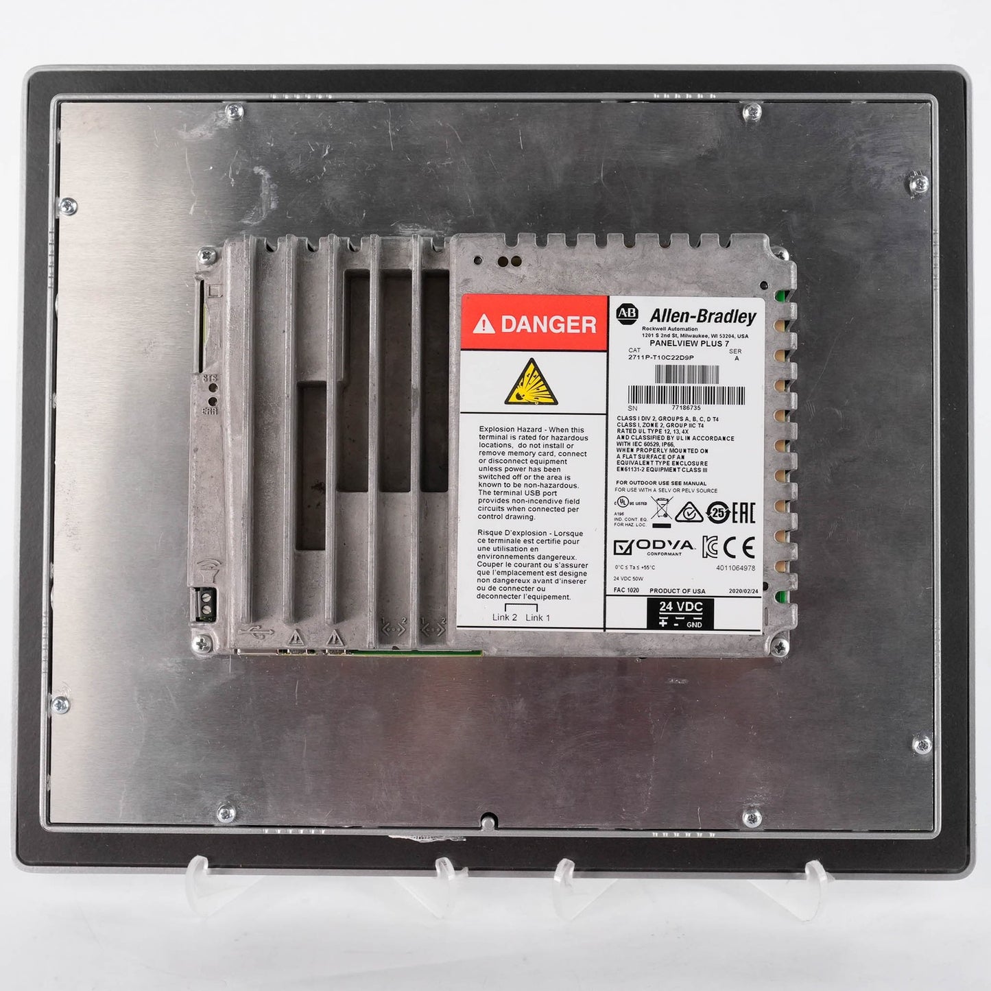 Allen Bradley 2711P-T10C22D9P Ser A PanelView Plus 7 HMI 10.4in Not Original Box