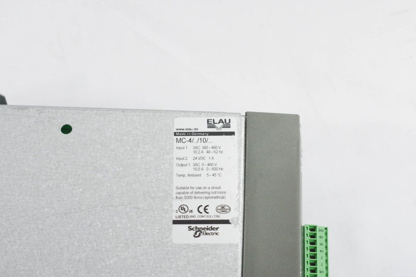 Schneider Electric MC-4/11/10/400 PacDrive Servo Drive MC-4 E0P603