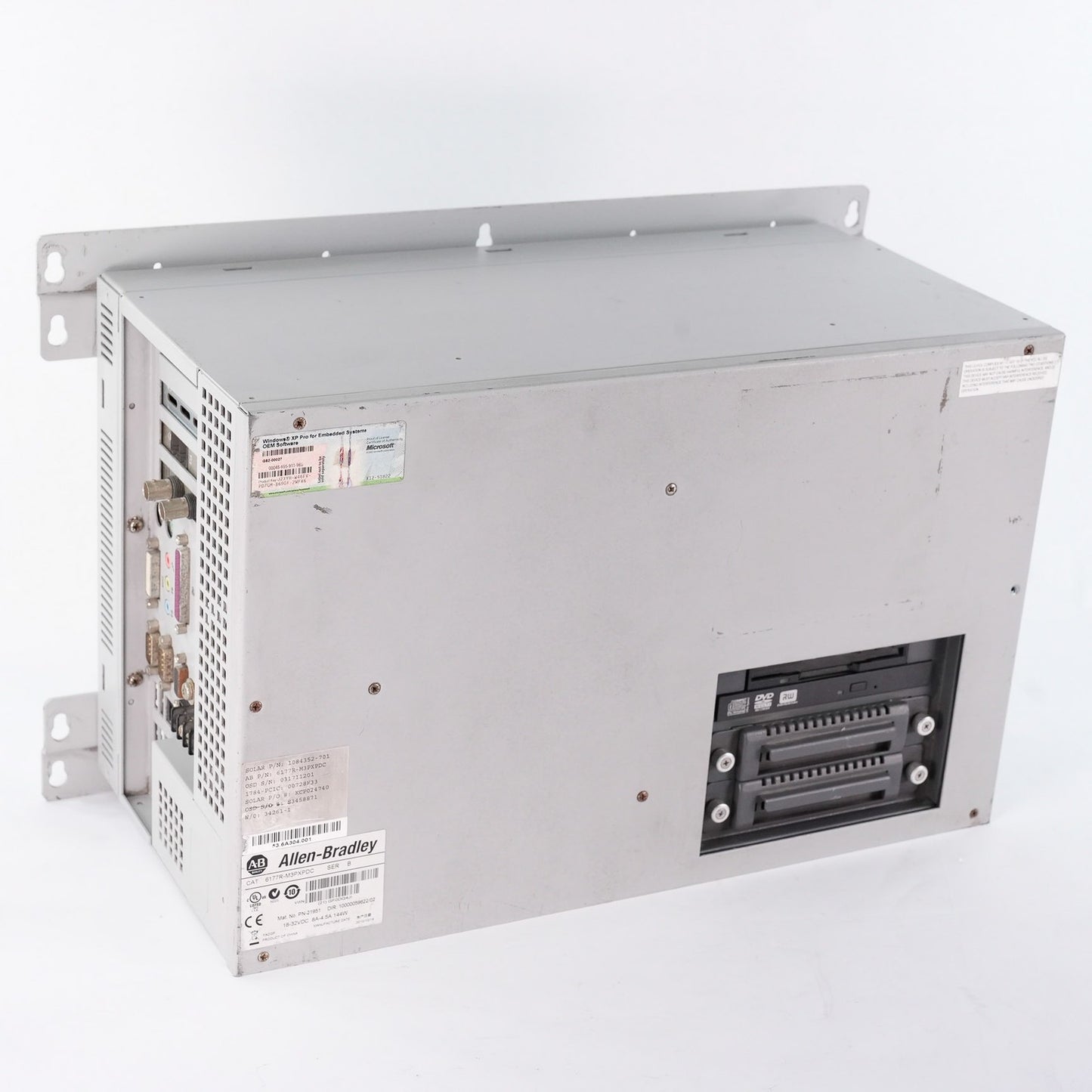 Allen Bradley 6177R-M3PXPDC VersaView 1200P Industrial Computer 6177R-M3PXP Sr B