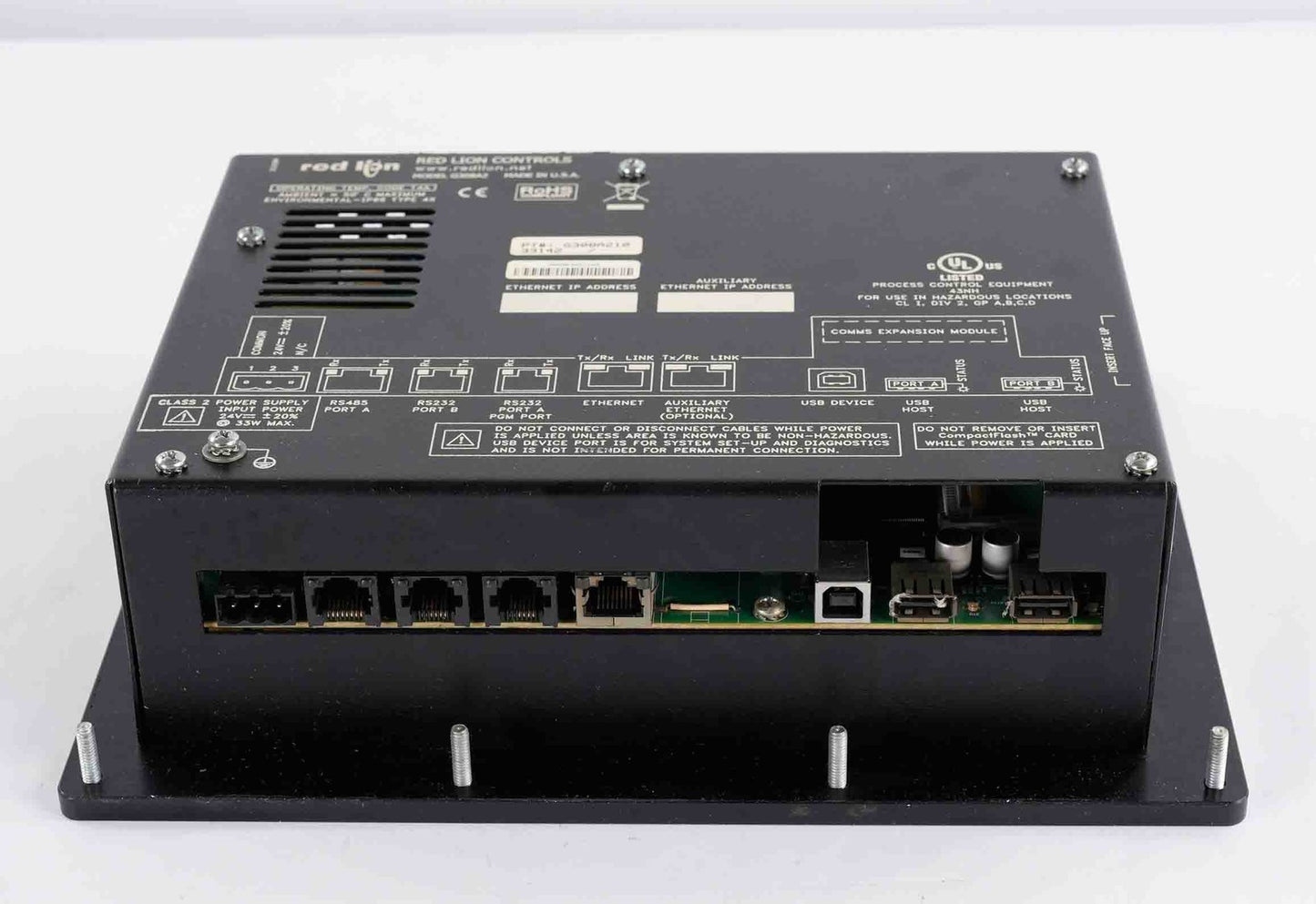 Red Lion Controls G308A2 G3 8.4" HMI Operator Interface Panel G308A210