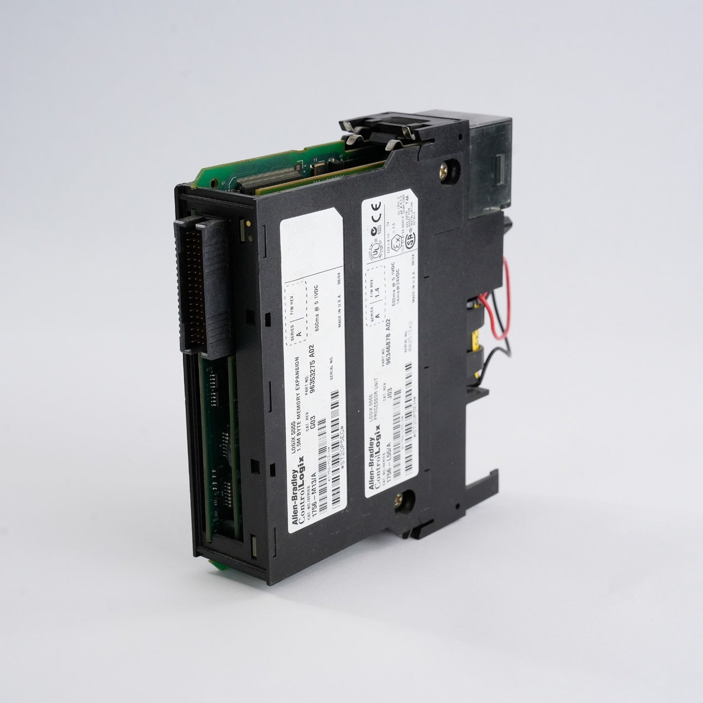 Allen Bradley 1756-L55/A ControlLogix Processor Unit + 1756-M13/A + Key