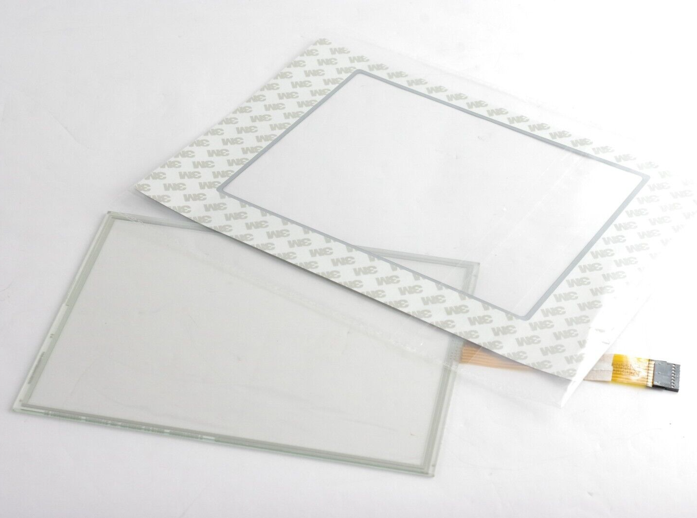 2711P-RDT10C Panelview Glass Digitizer w/ Aftermarket Front Overlay Film + Touch