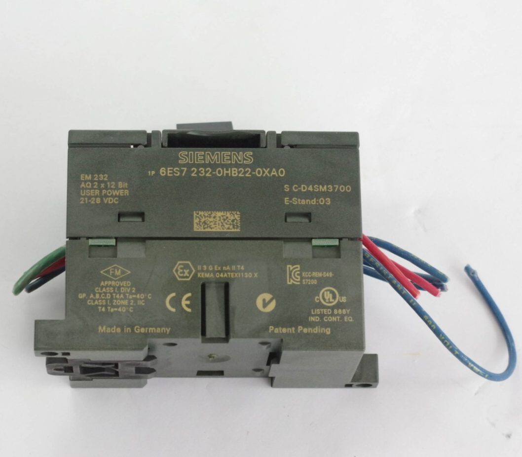 Simens 6ES7 232-0HB22-0XA0 24VDC Analog Output Module / 6ES7232-0HB22-0XA0