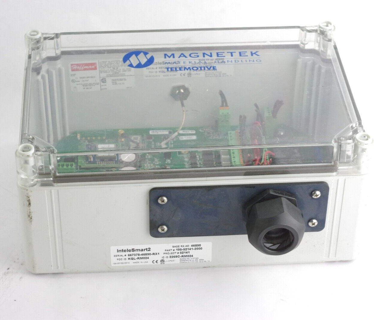 Magnetek Telemotive InteleSmart2 Receiver 195-52141-2000 46890 inteleSmart 2