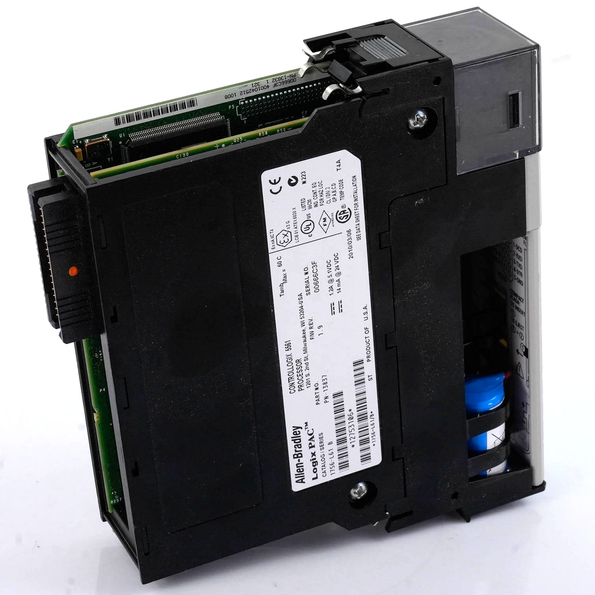 Allen Bradley 1756-L61 ControlLogix Logix5561 Processor 2MB Memory 1756L61