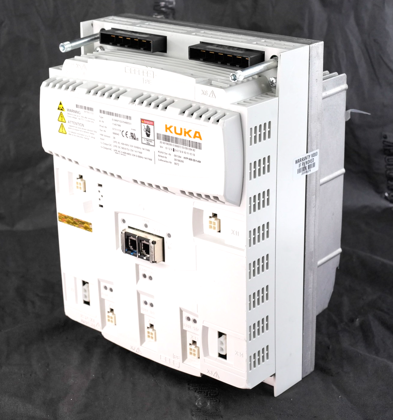 KUKA KPP 600-20-1x64 ECMAP1D3704BE531 Servo Drive KPP600-20-1x64 Refurbished