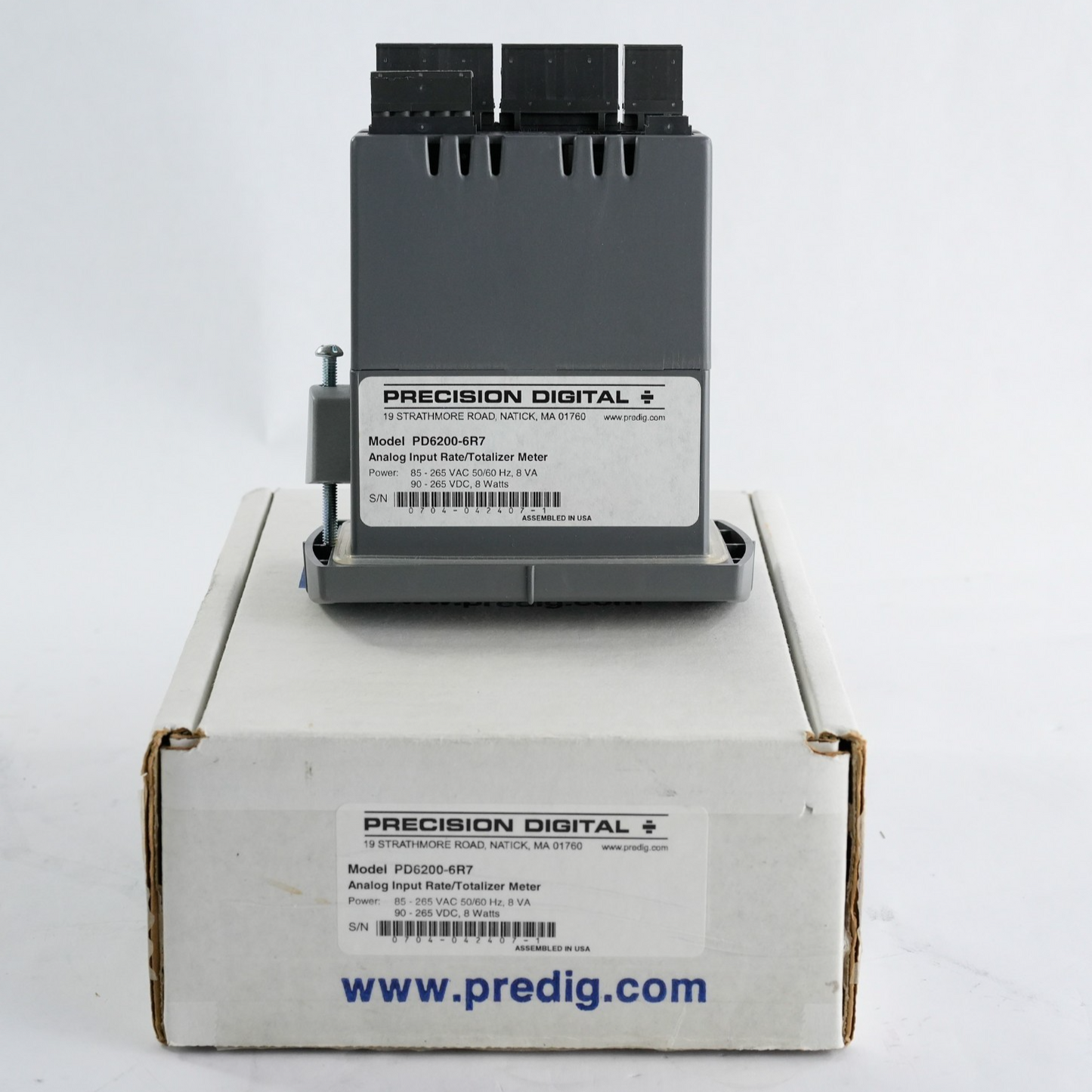 Precision Digital Meter PD6200-6R7 Analog Input Rate/Totalizer Meter - Open Box
