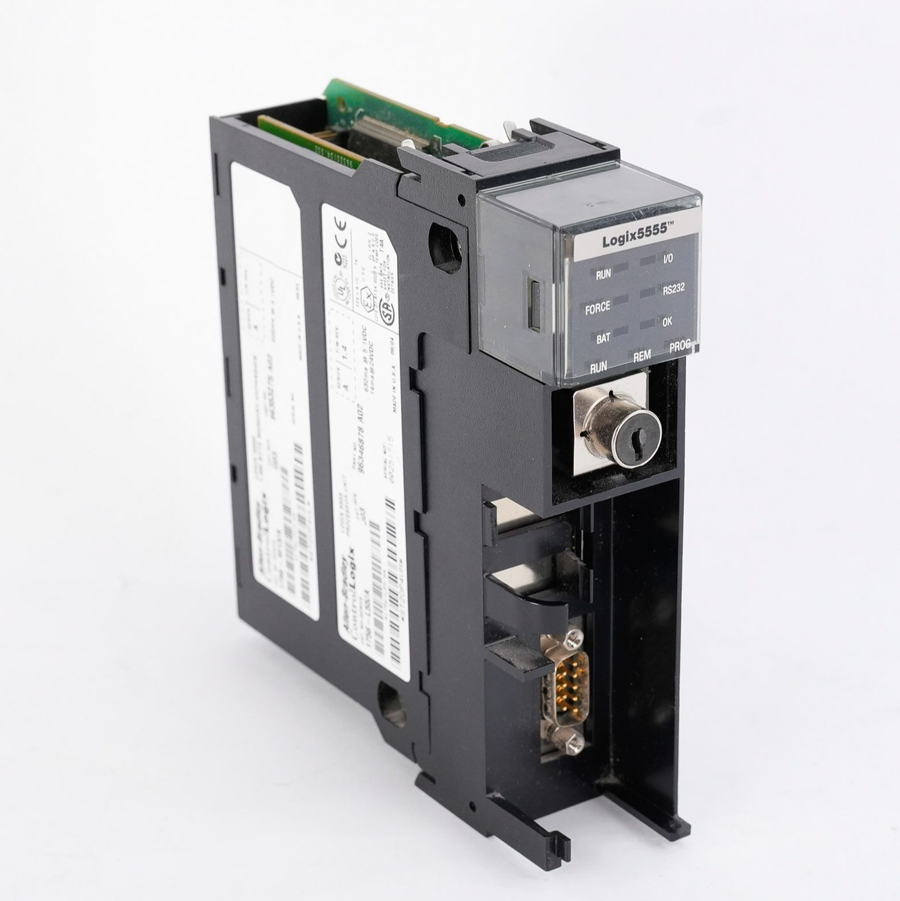 Allen Bradley 1756-L55/A ControlLogix 5555 Processor + 1756-M13/A Memory Module