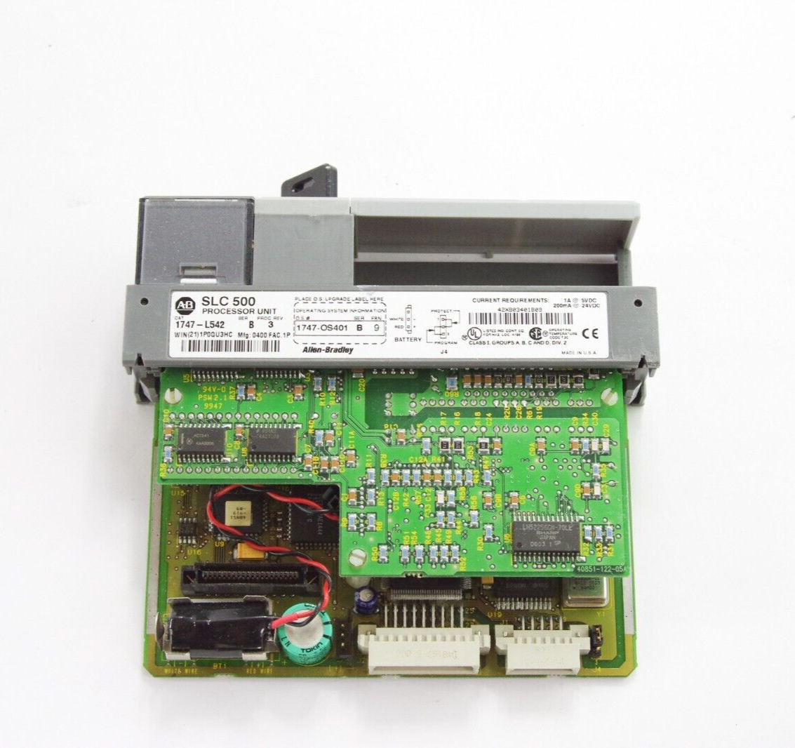 Allen Bradley SLC 500 1747-L542 SER. B Processor 1747L542