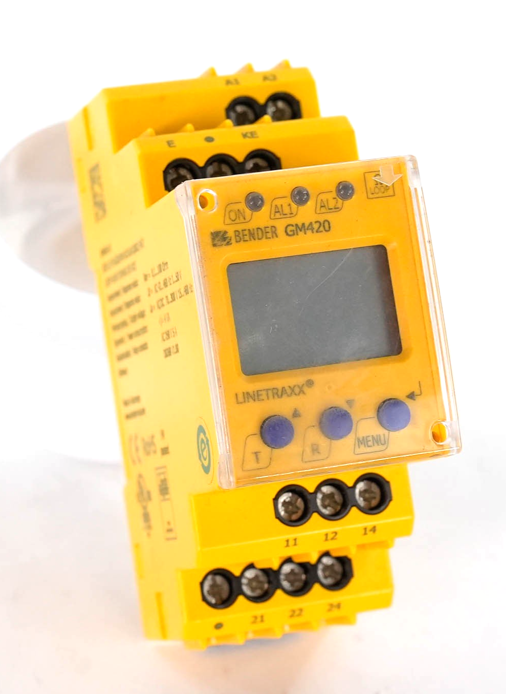 Bender GM420-D-2 Ground Monitor AC/DC 0-100V 15-400Hz GM420D2 Voltage Relay