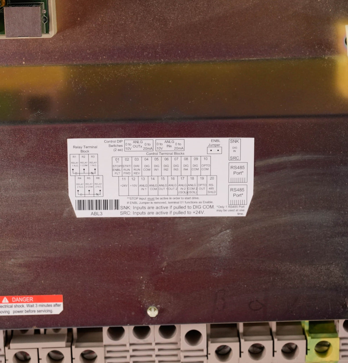 Allen Bradley 22C-D088A103 Ser C PowerFlex 400 AC Drive 480V 3PH 60HP 45kW 88A