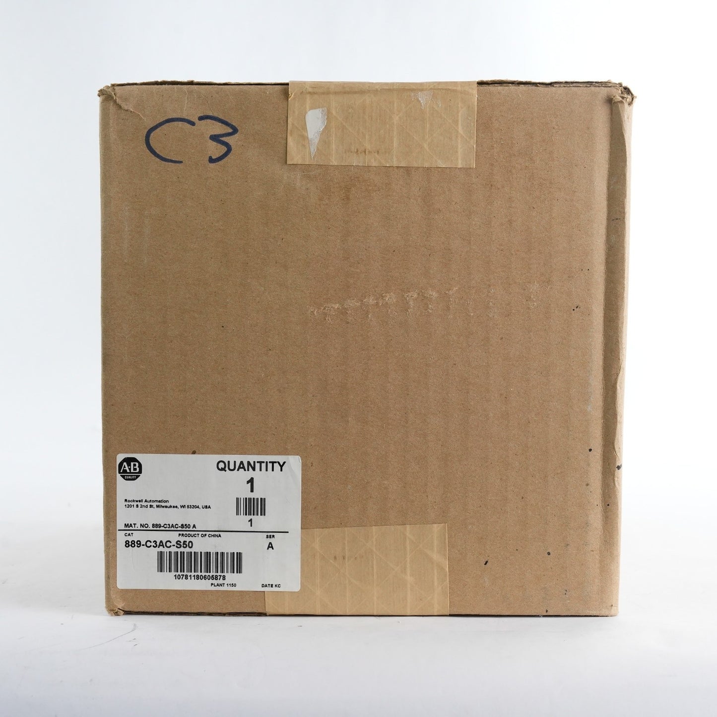 Allen Bradley 889-C3AC-S50 /A Yellow PVC Cable - Sealed Surplus