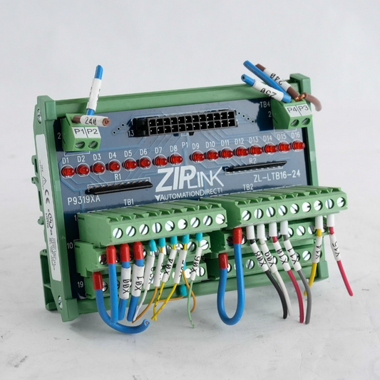 Ziplink ZL-LTB16-24 P9319XA Remote Terminal Block 16PT Transducer Controller