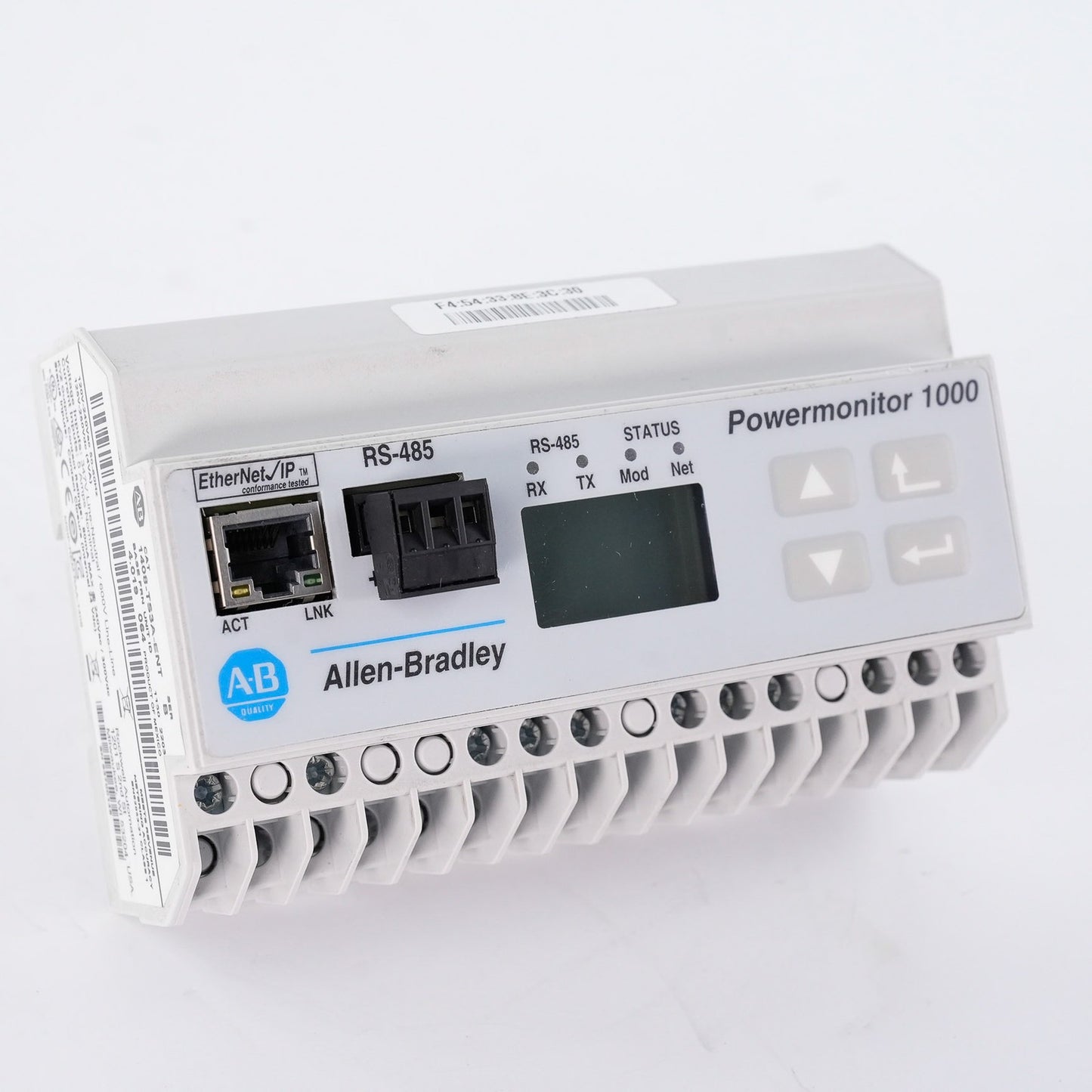 Allen Bradley 1408-TS3A-ENT /B PowerMonitor 1000 FRN 4.019 1408TS3AENT
