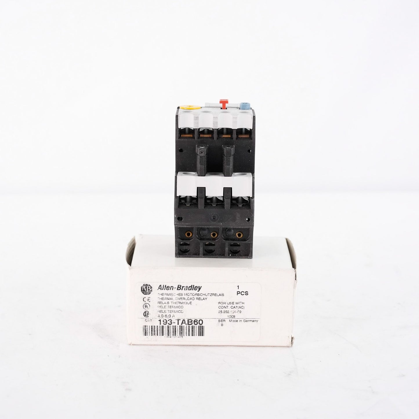 Allen Bradley 193-TAB60 Solid State Overload Relay 193TAB60 - Open Box
